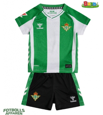 Real Betis Hemmaställ Barn 2025-26 Kortärmad (+ Korta byxor)